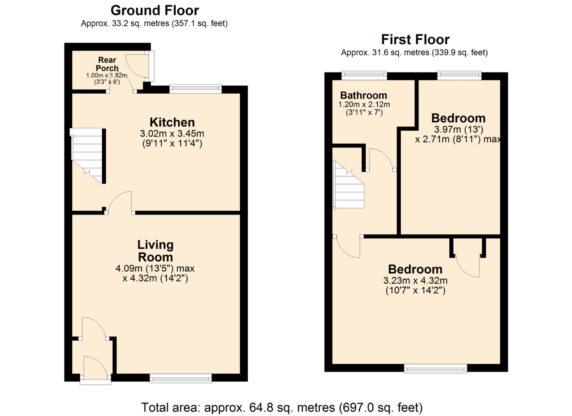 Oxley Road, Preston PR1, 2 bedroom terraced house for sale 61800623