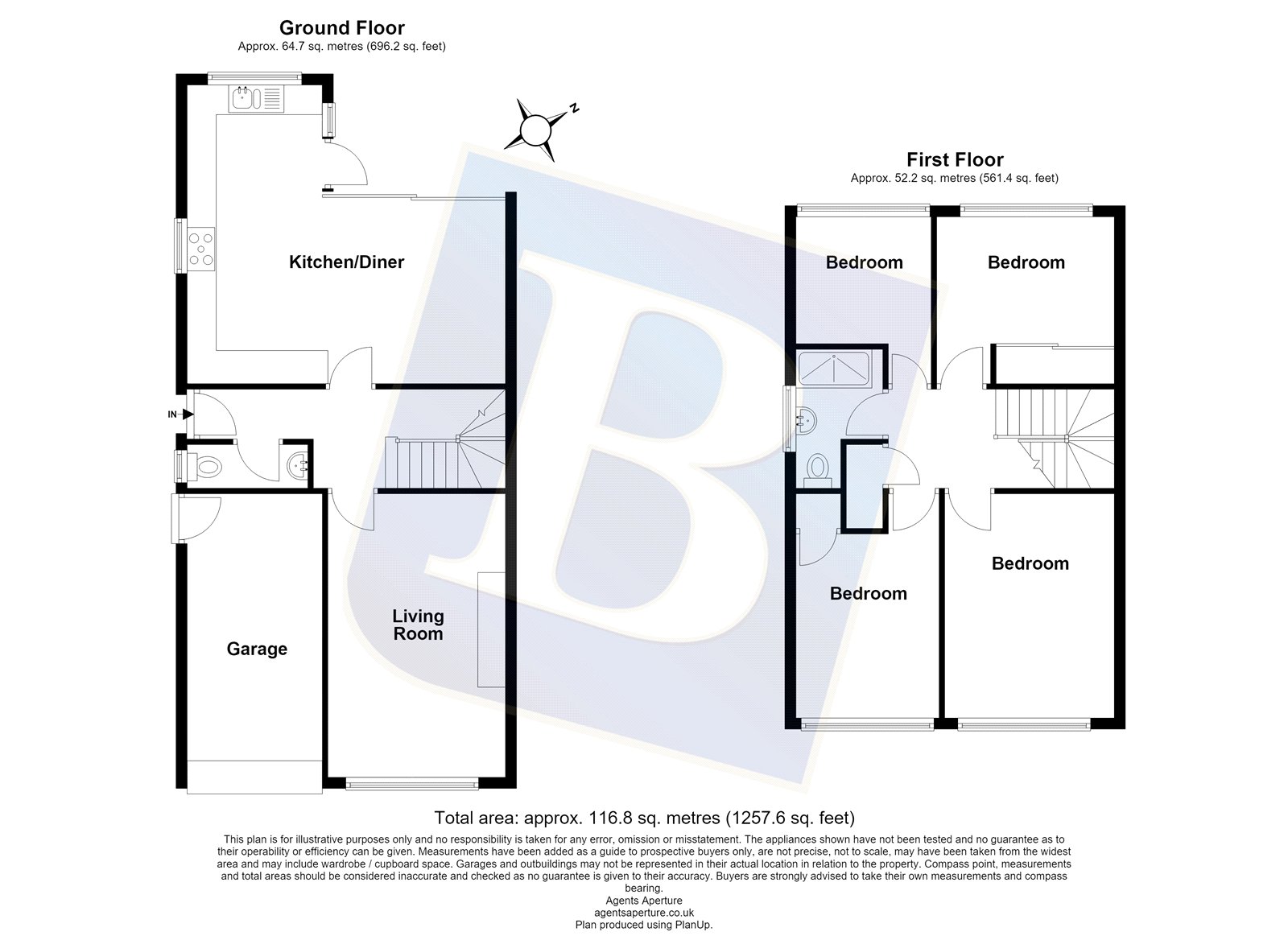 40, Vine Way, Essex floorplan