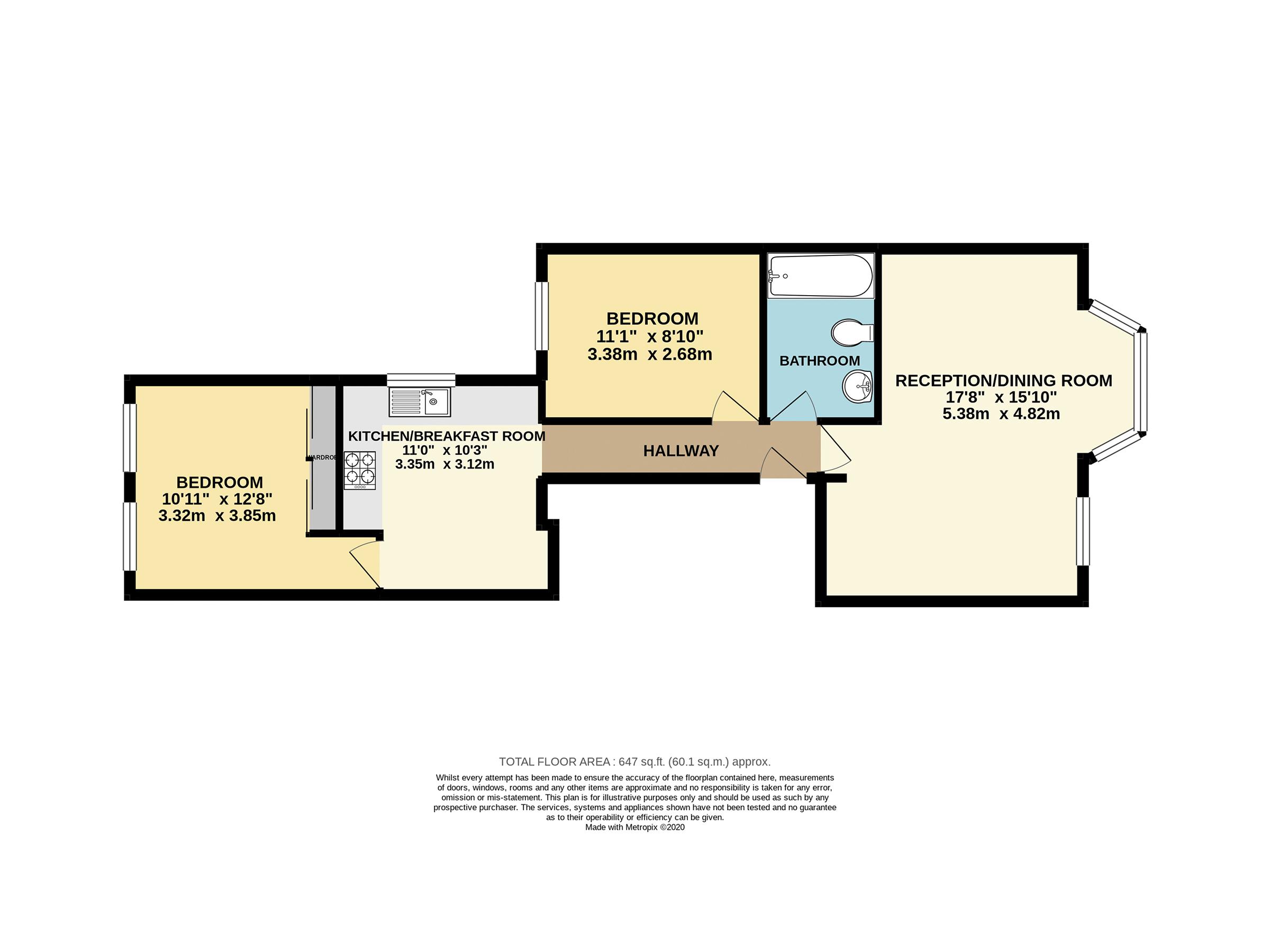 2 bed flat for sale in Guilford Avenue, Surbiton KT5 Zoopla