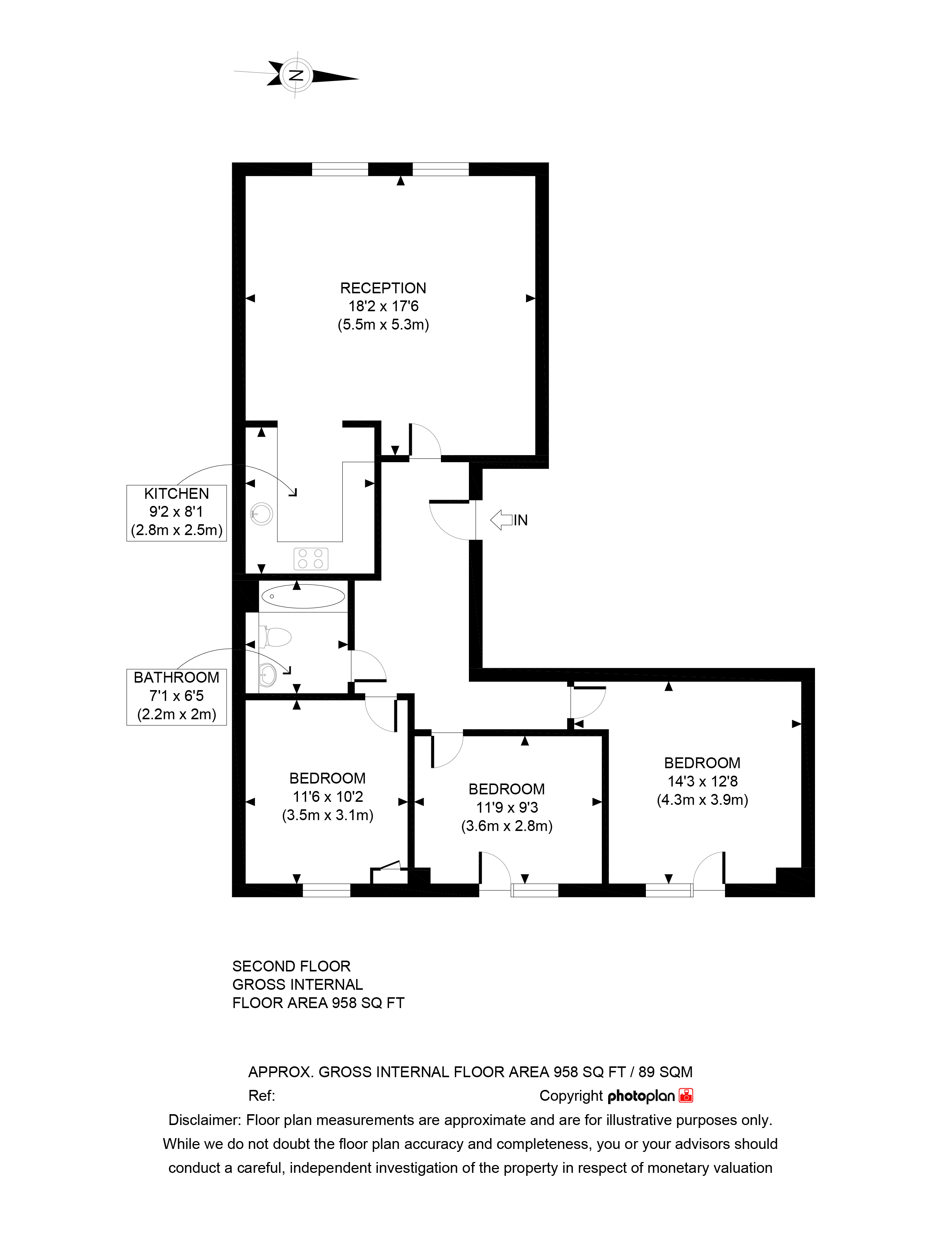 3 Bedrooms Flat for sale in Martello Street, London Fields E8