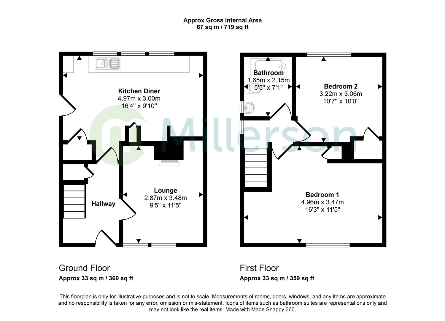 7, Trelowth Road, St. Austell floorplan