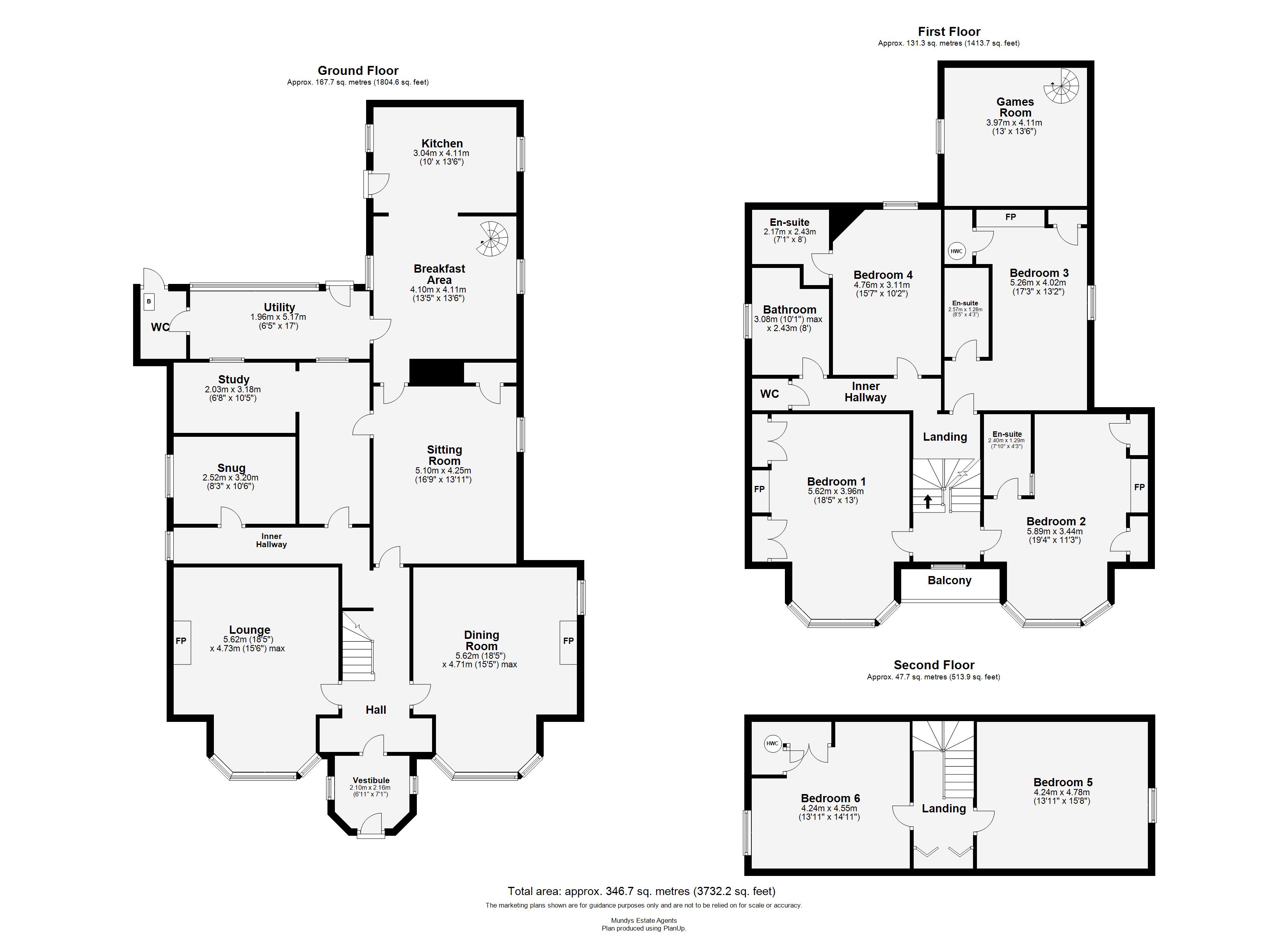 Louth Grange, London Road, Louth floorplan