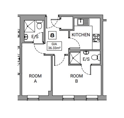 Beecroft Court, Cannock floorplan