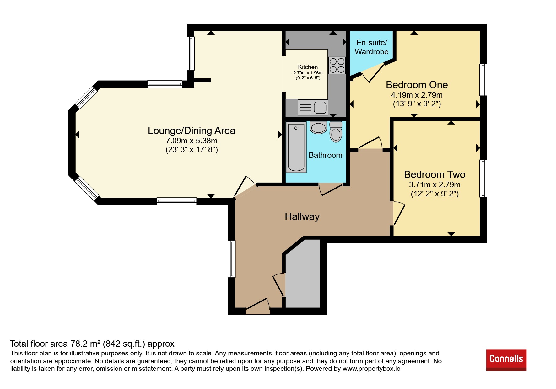 16, Bourne Hall, Mallows Grove, Dudley floorplan