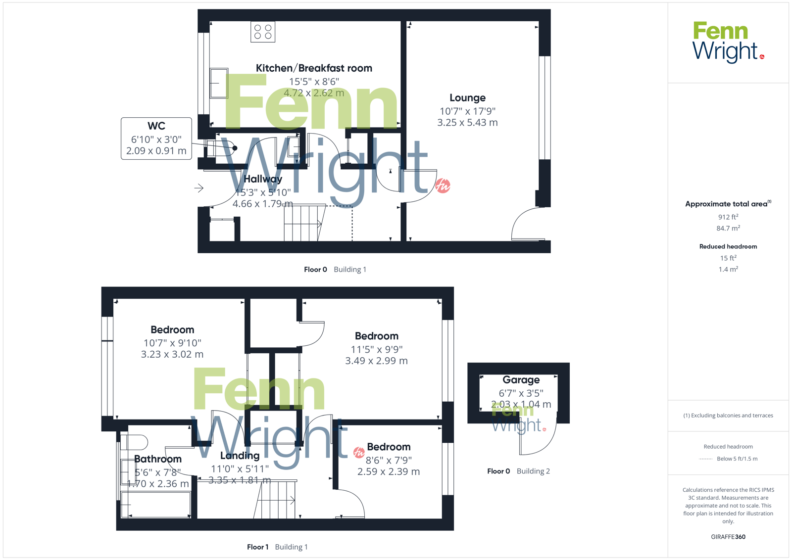 10, Rangoon Close, Essex floorplan