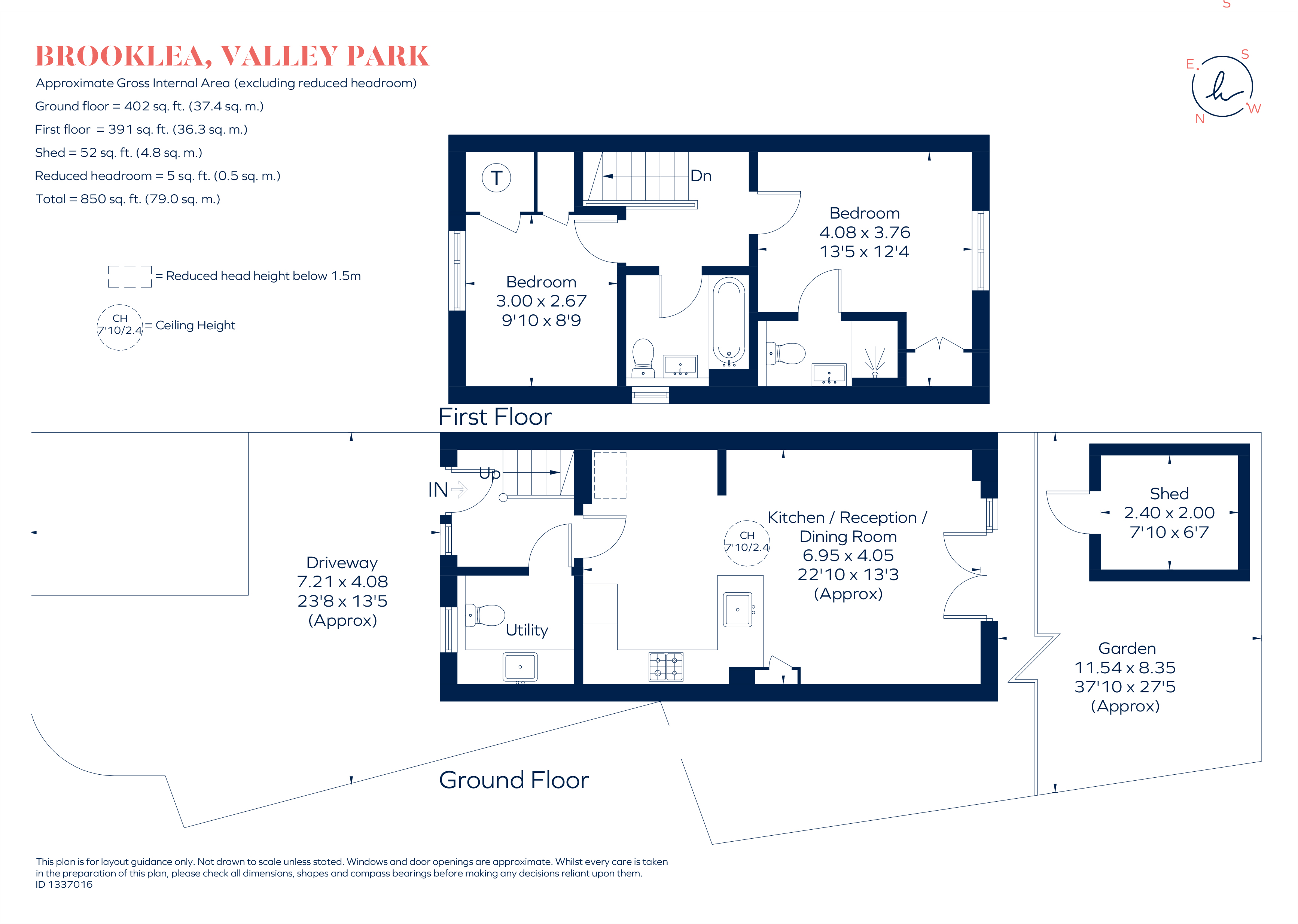 1, Brooklea, Beaford, 29 Roundhouse Road, Didcot floorplan