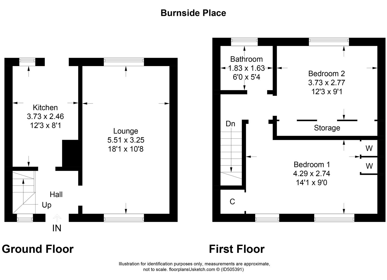 2 Bedrooms  for sale in Burnside Place, Coalburn, Lanark ML11