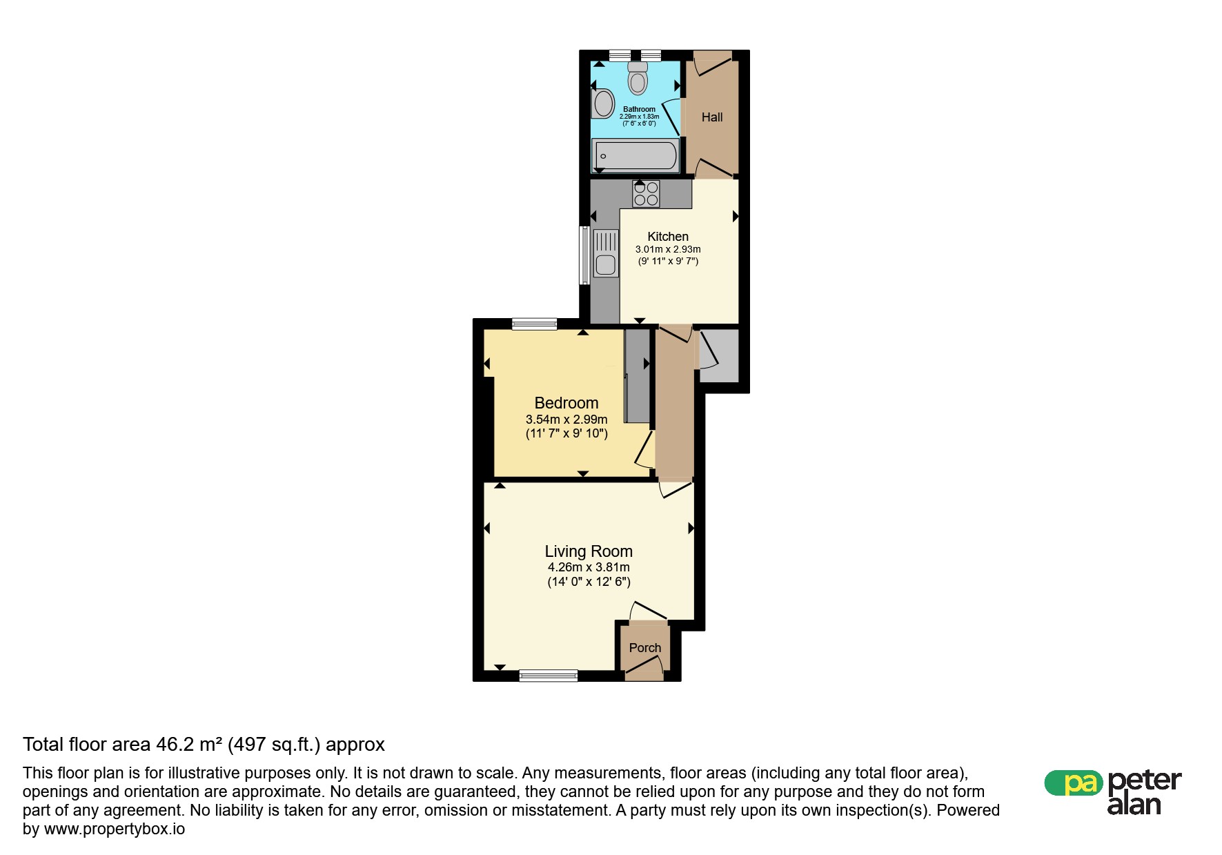 263b, Bridgend Road, Maesteg floorplan