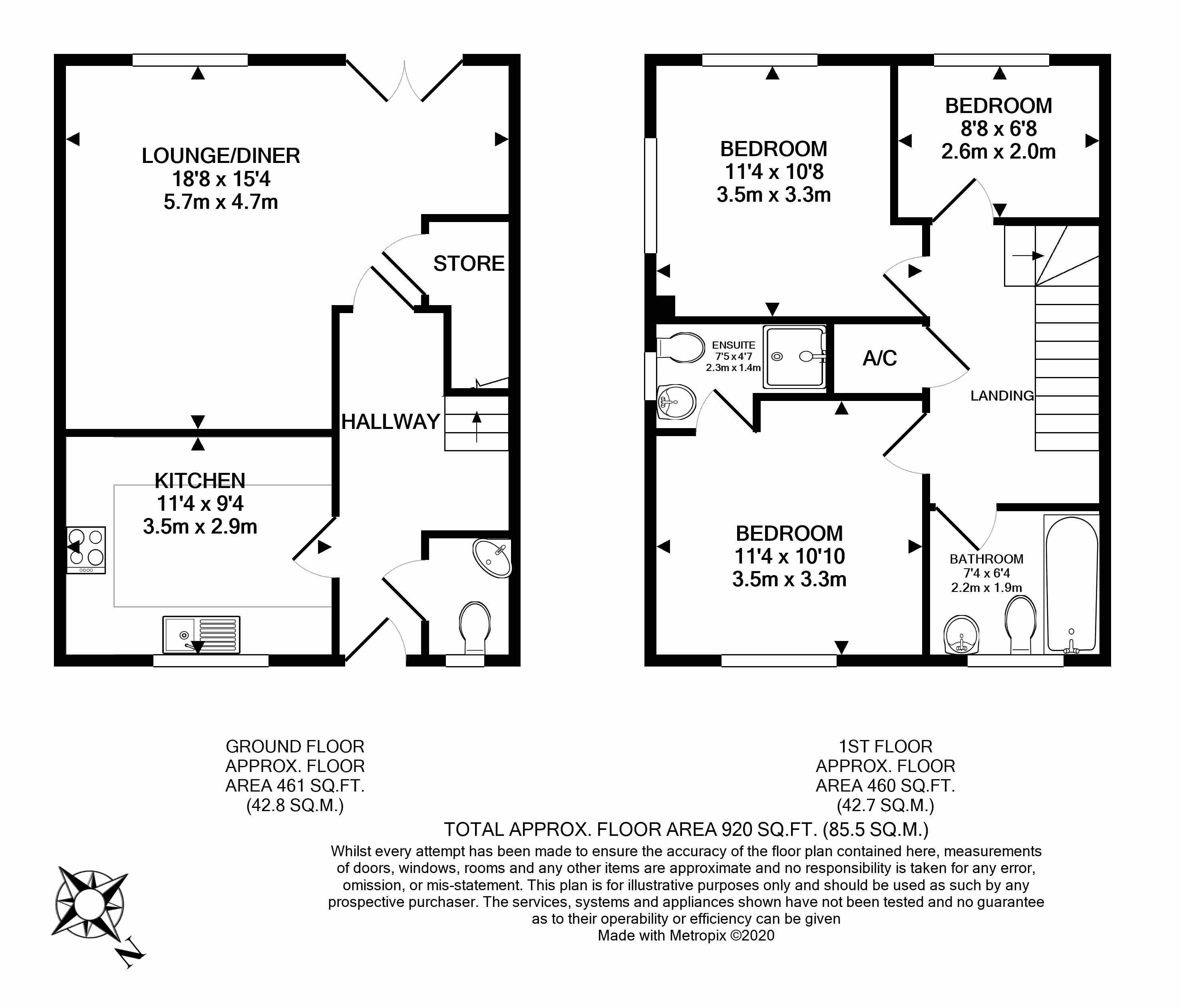 Blisworth Close, Northampton NN4, 3 bedroom end terrace house for sale