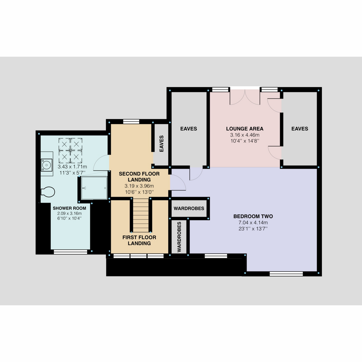 53, Lammack Road, Blackburn floorplan