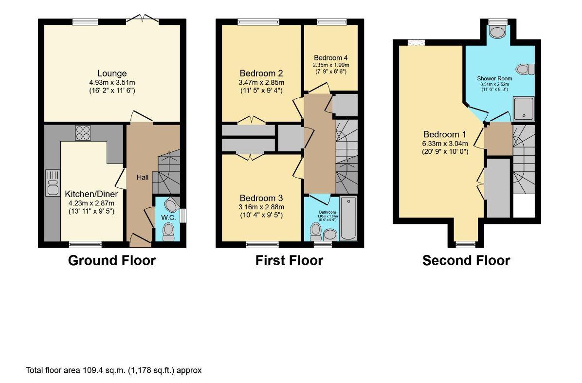 21, Navigation Way, Barnsley floorplan