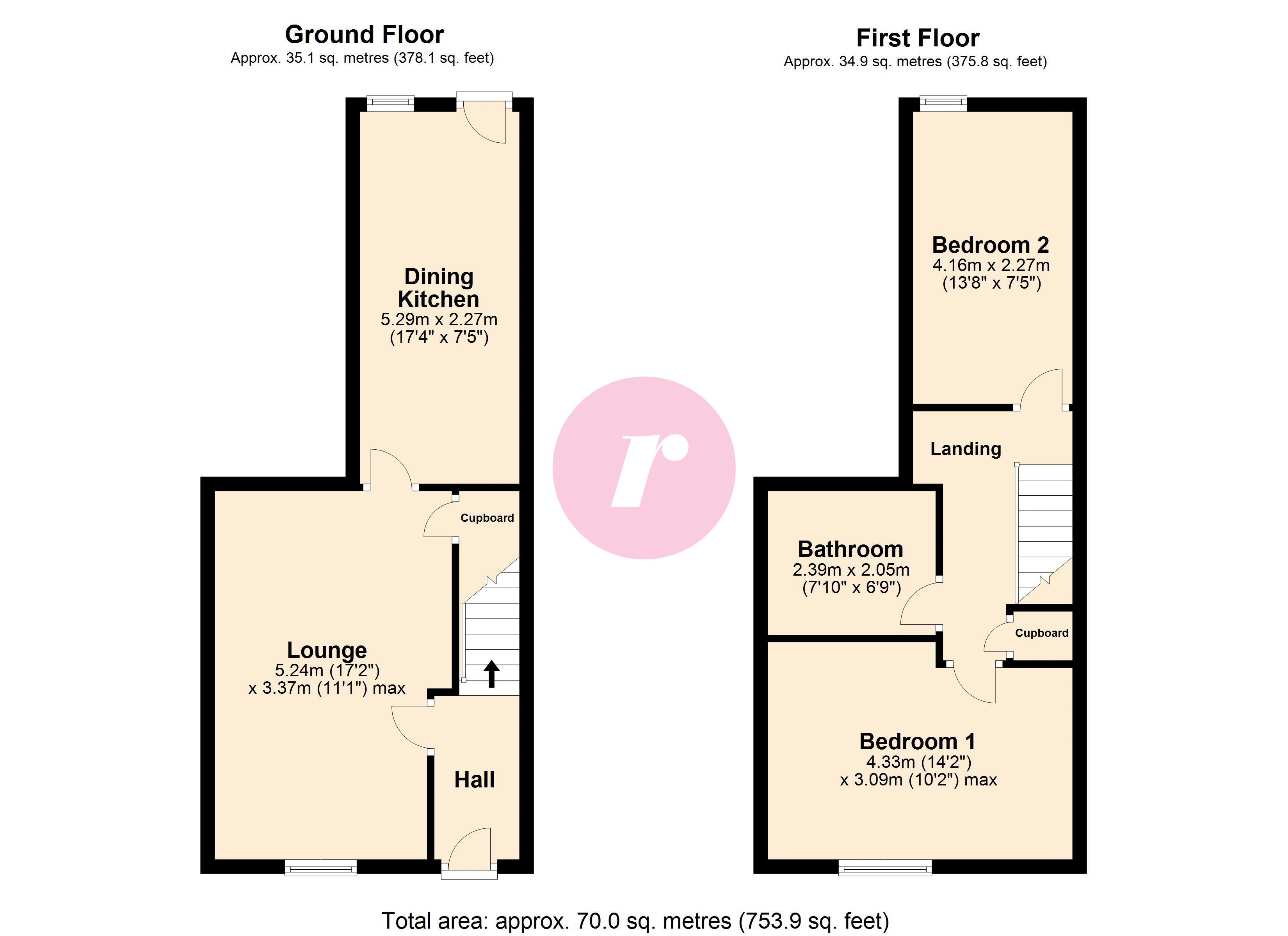 16, Church Street, Rossendale floorplan