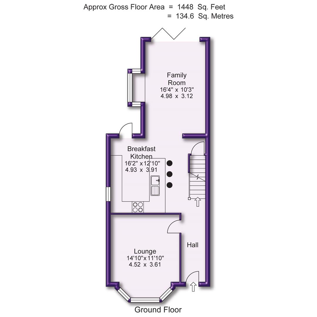 28, Chapel Road, Manchester floorplan