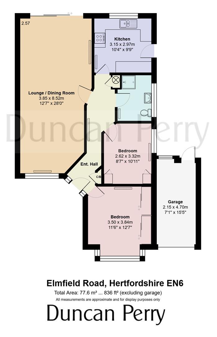 23, Elmfield Road, Potters Bar floorplan