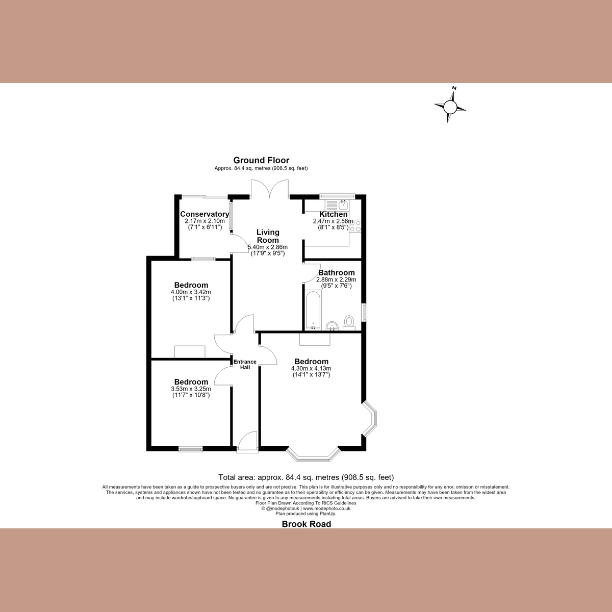 24, Brook Road Benfleet, Benfleet floorplan