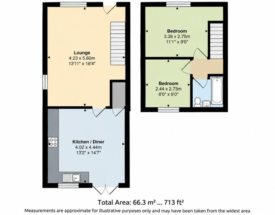 1 Uplands Road, Warley floorplan