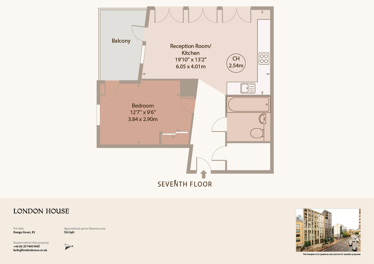 Ensign Street, Tower Hamlets floorplan