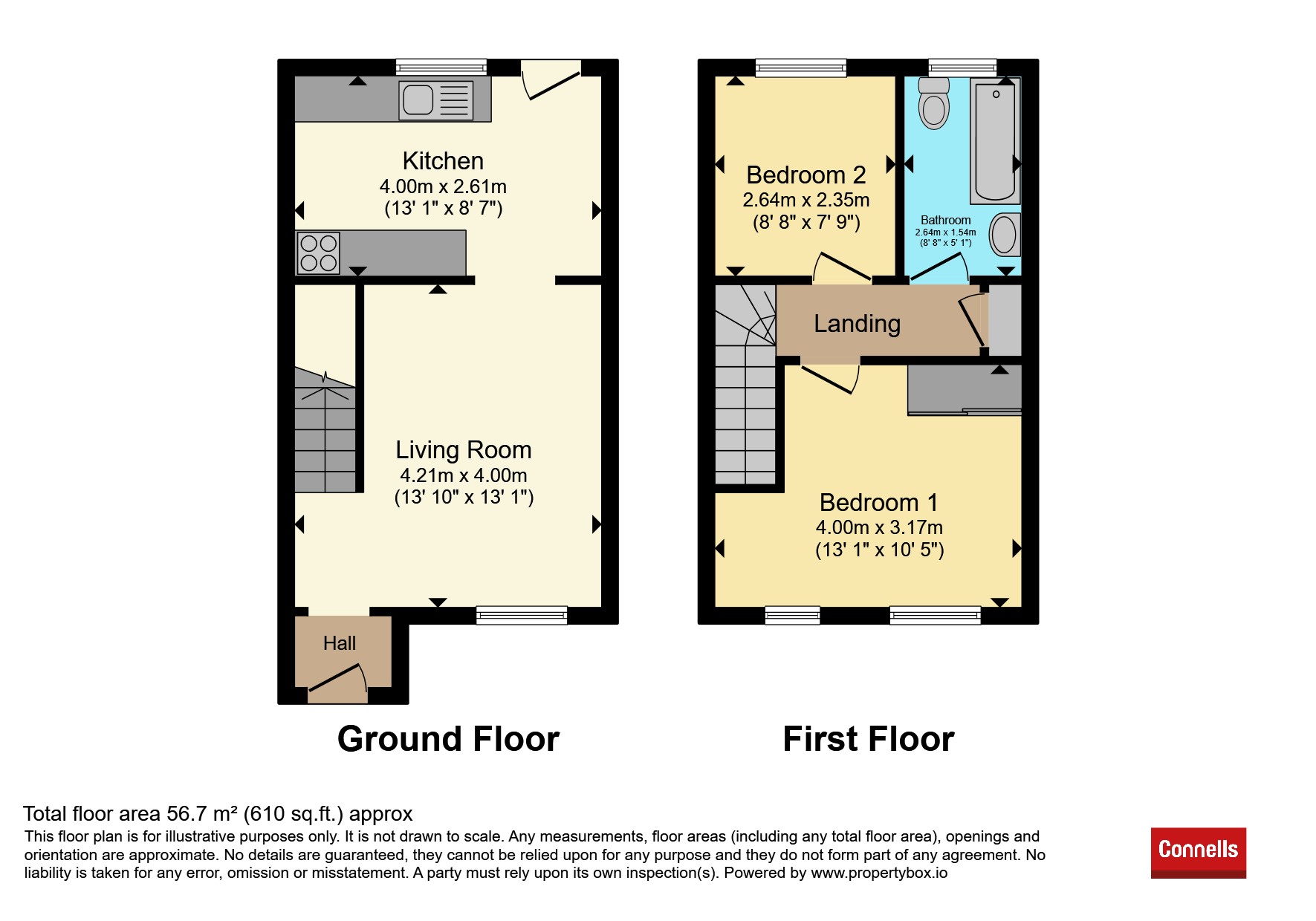20, Campbell Close, BUCKINGHAM floorplan