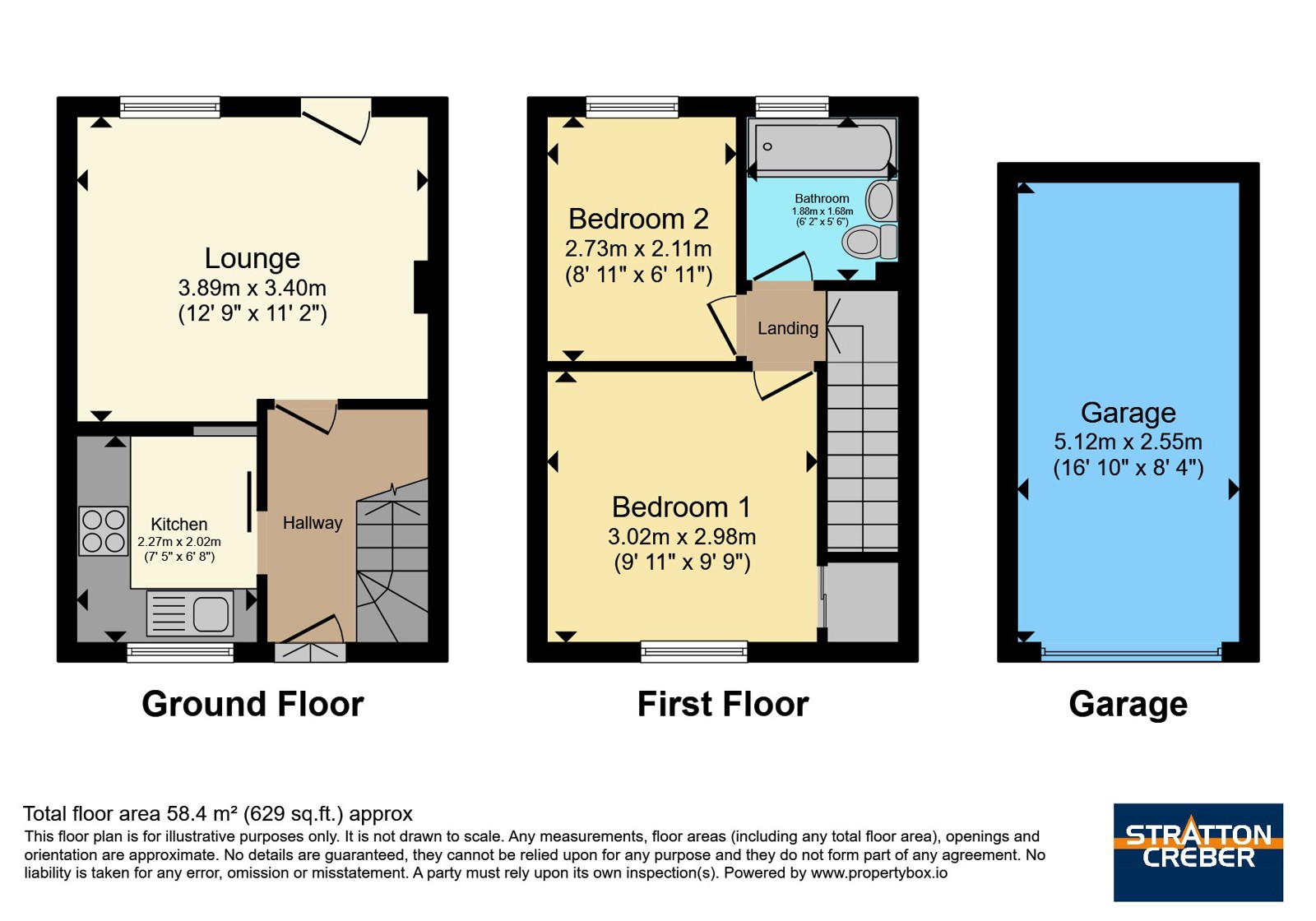 34, Bosworgey Close, Cornwall floorplan