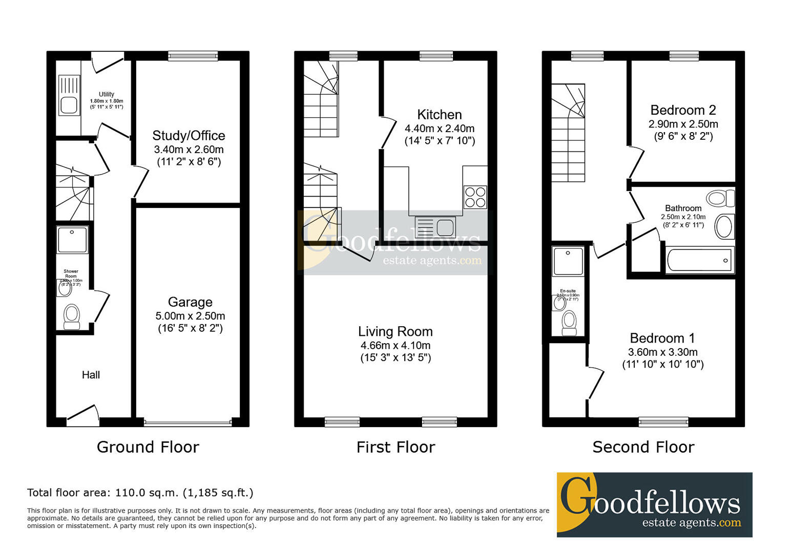 7, George Fitzroy Court, Stannington floorplan