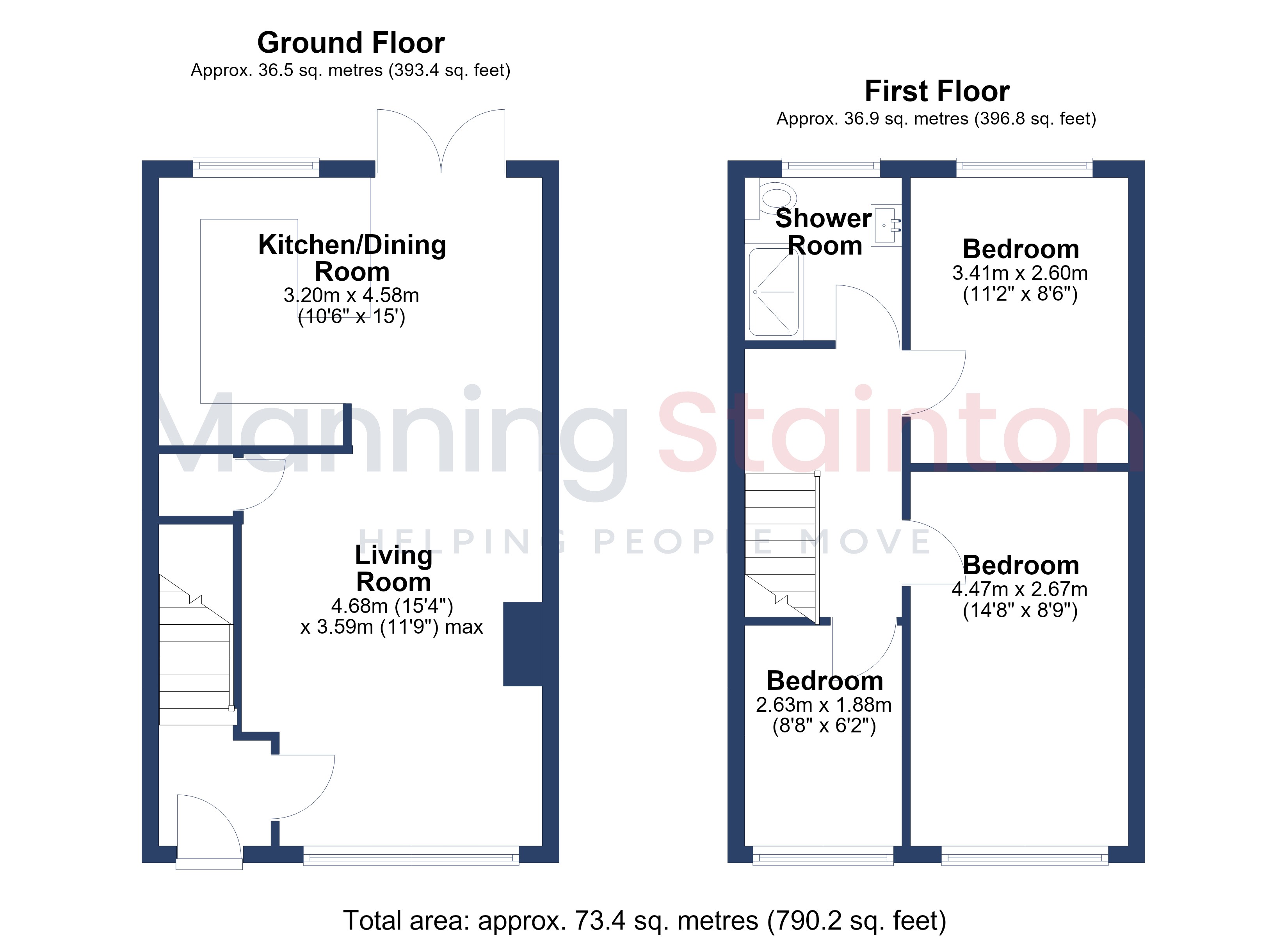18, Spen Mews, West Yorkshire floorplan