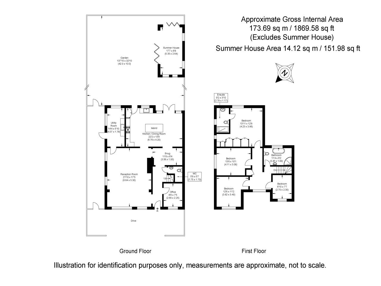 Rooks Nest Lane, Therfield floorplan