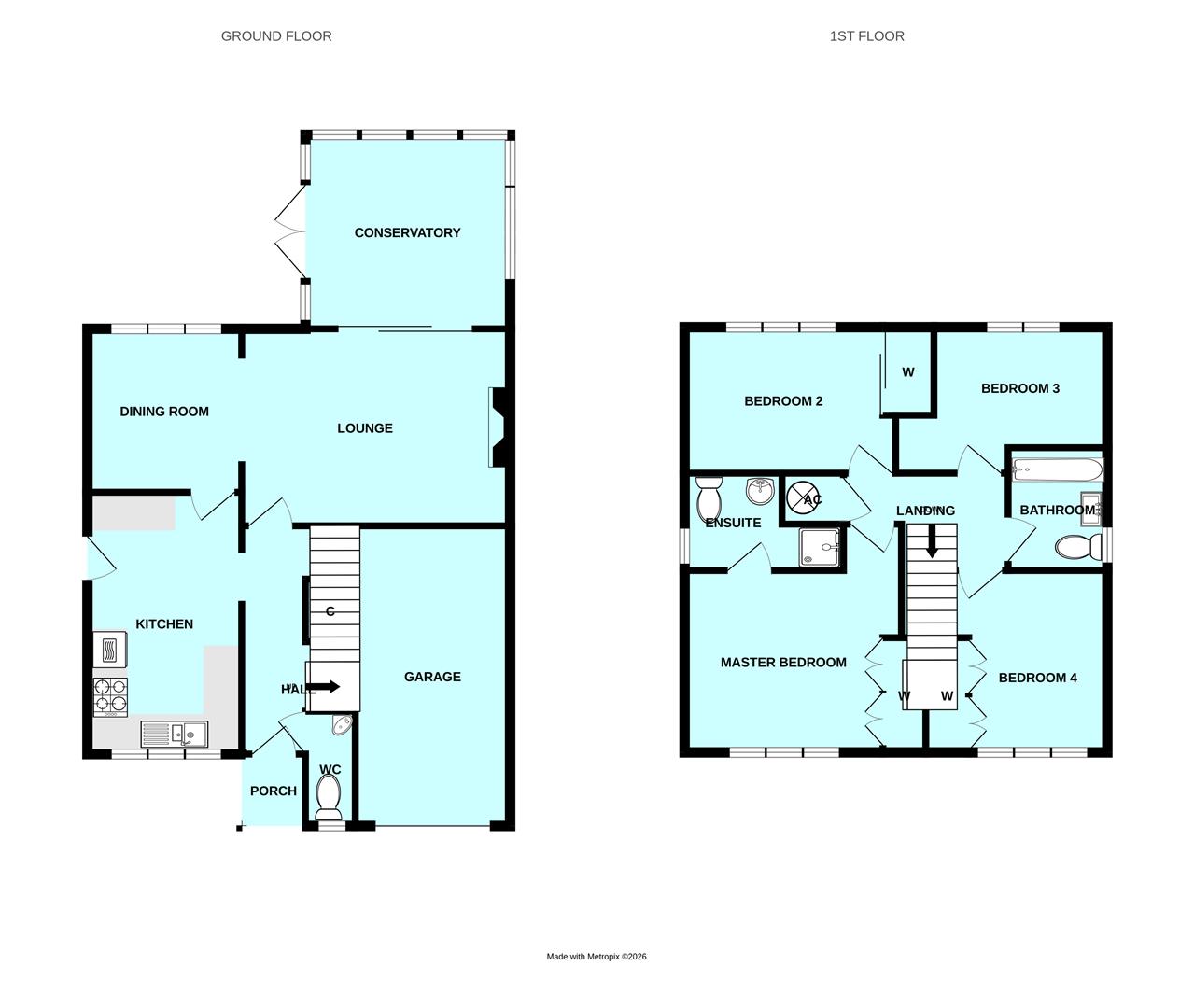 5, Cox's Close, Plymouth floorplan