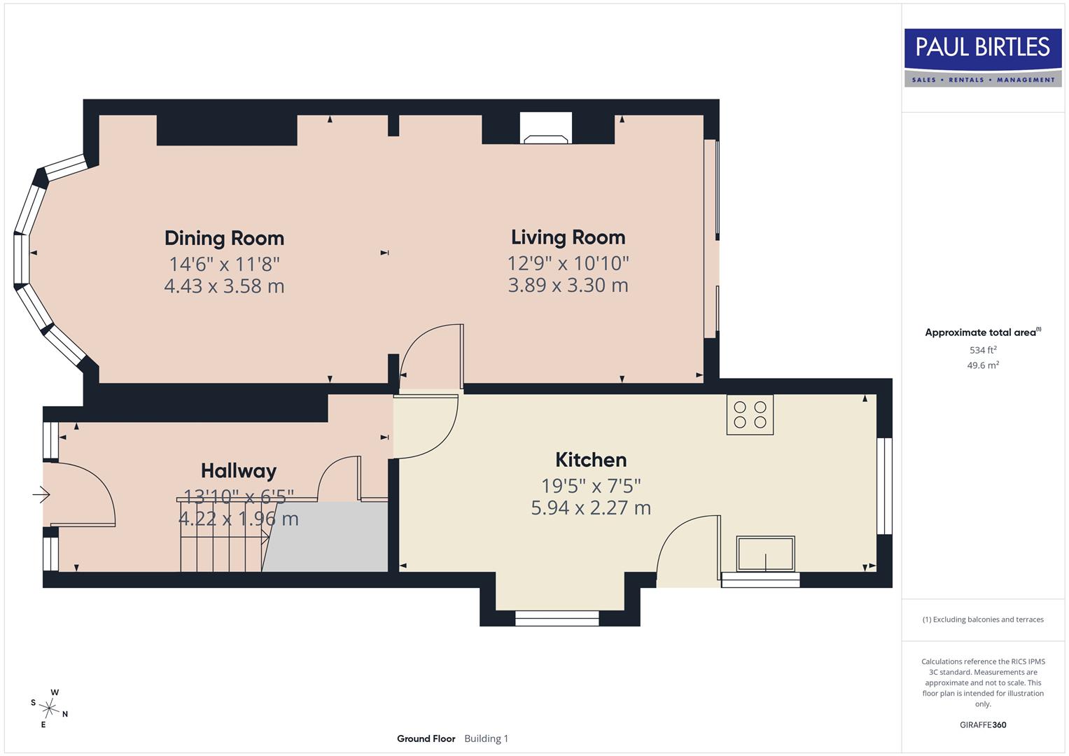 64, Bradfield Road, Manchester floorplan