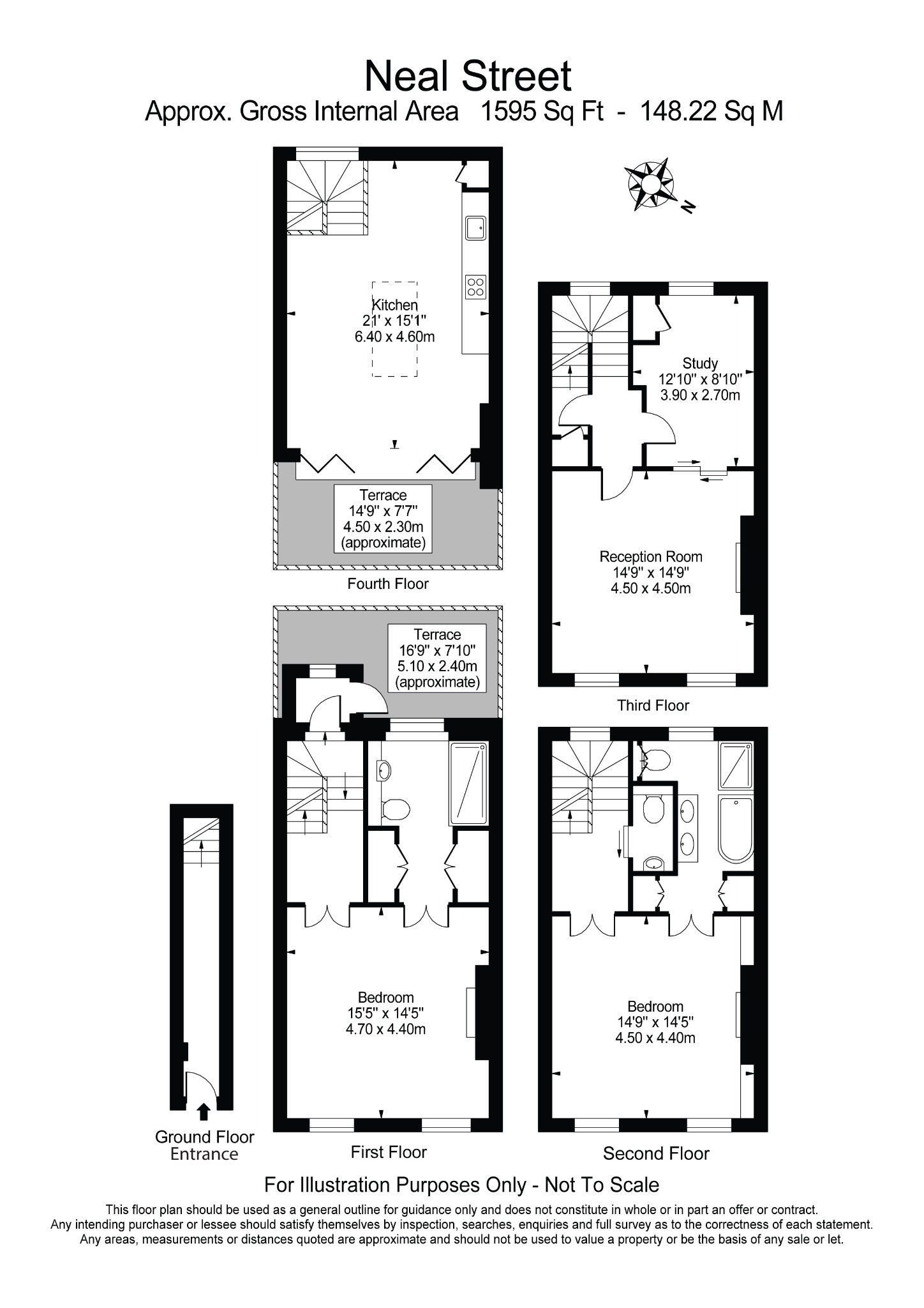 27A, Neal Street, London floorplan