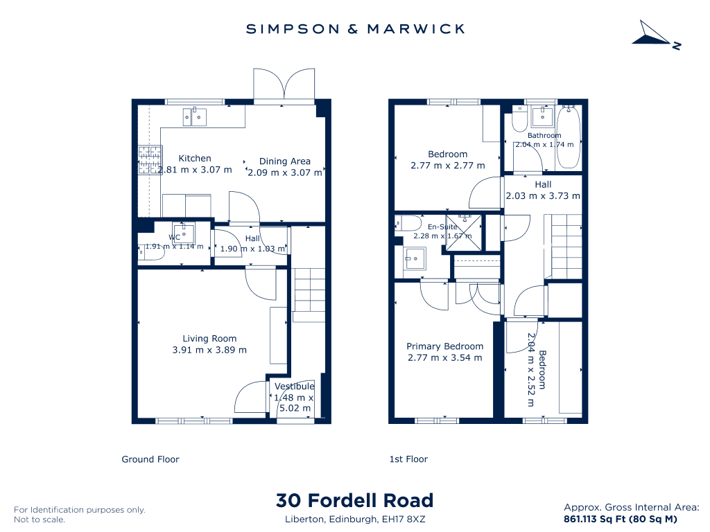 Fordell Road, Edinburgh floorplan