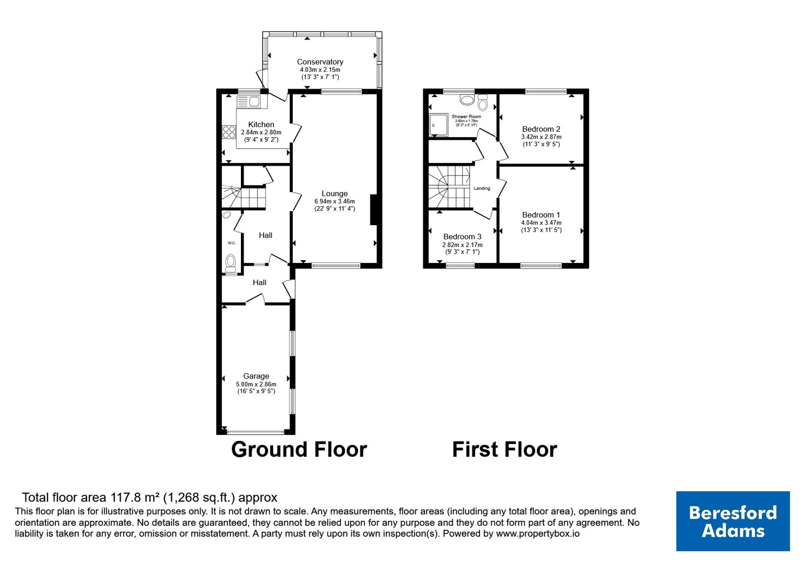 12, Station Road, Abergele floorplan