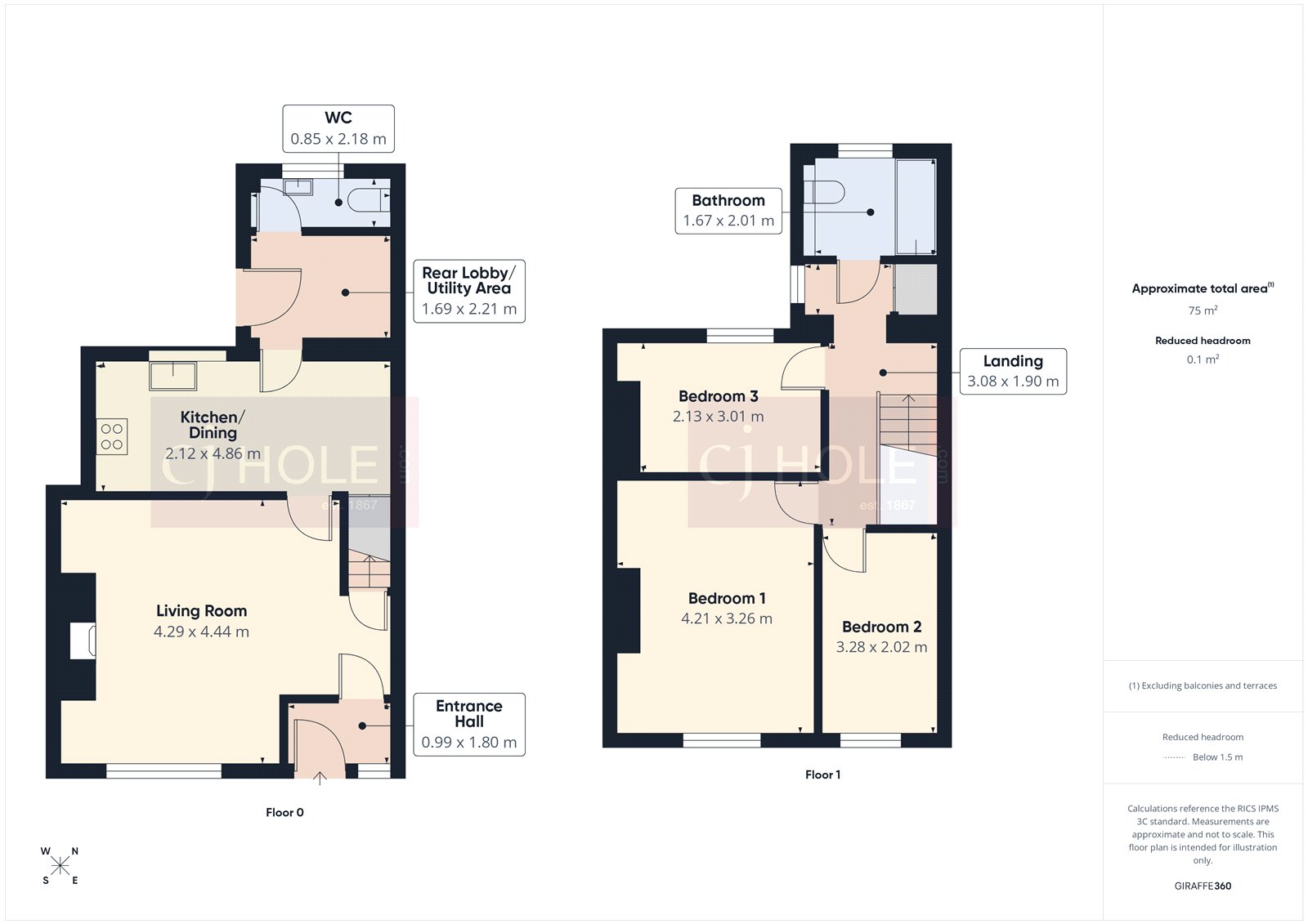 239, North Road, Bristol floorplan