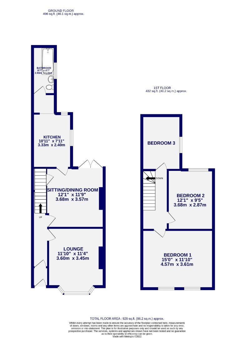 Beaconsfield Street, York YO24, 3 bedroom terraced house for