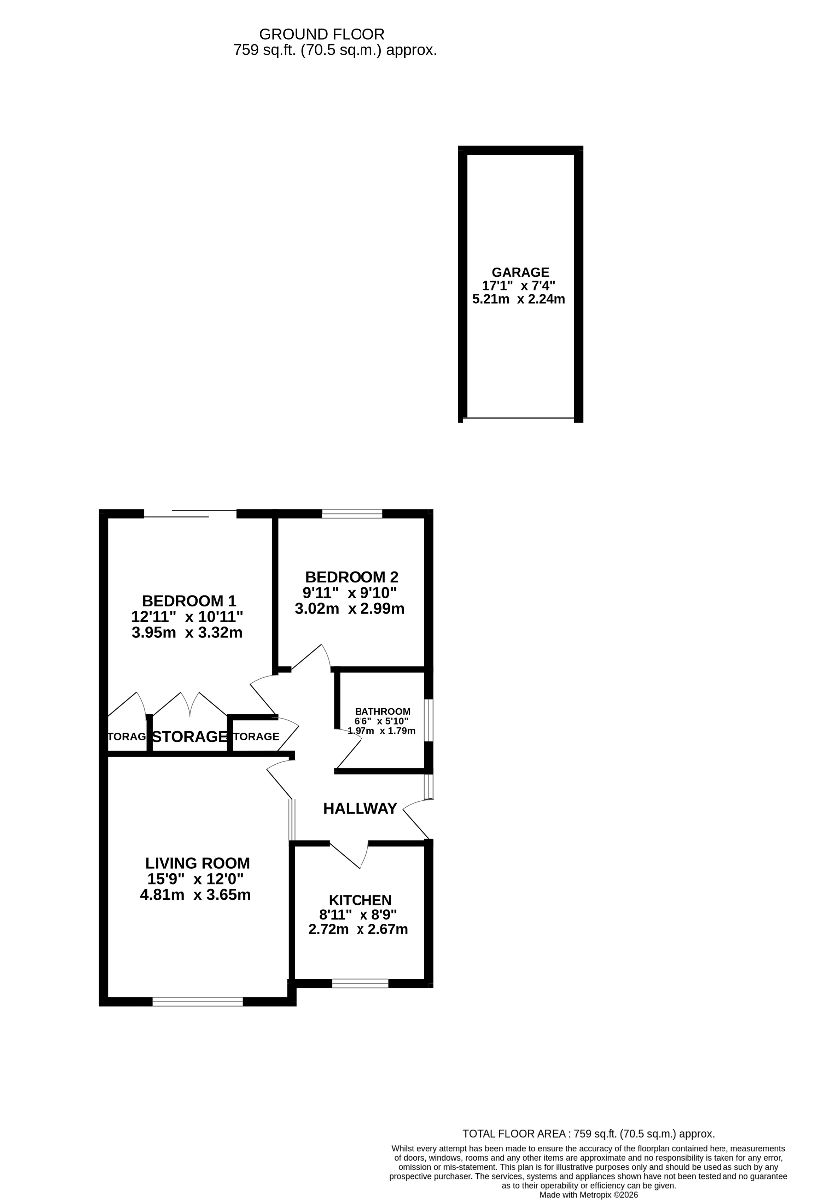 24 Shearwater Avenue, Whitstable floorplan