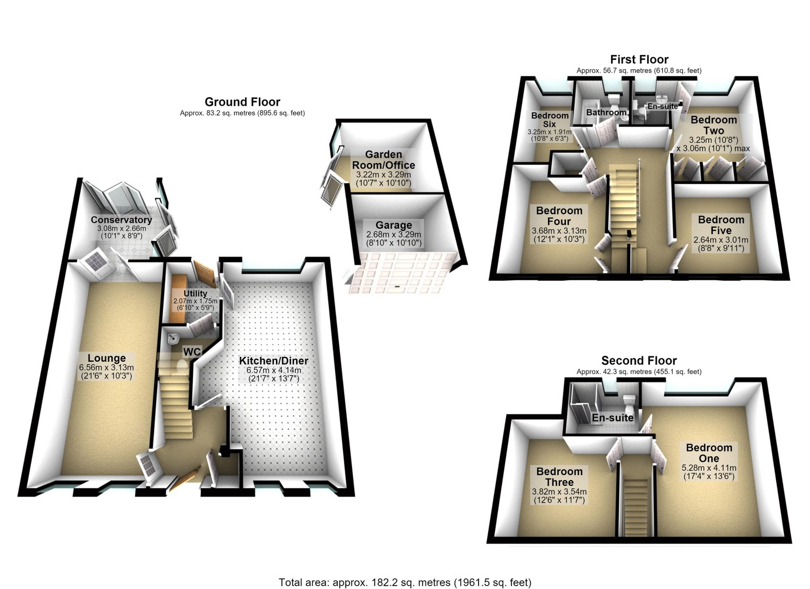 45, Gough Lane, Burntwood floorplan