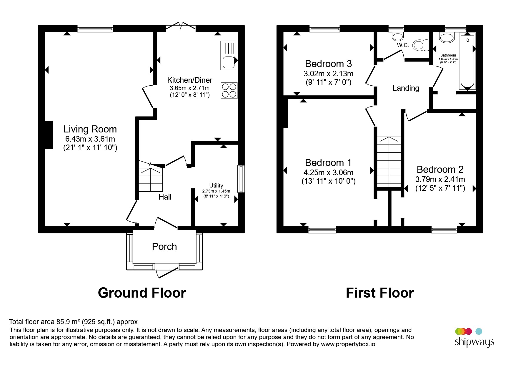 Offmoor Road, Birmingham floorplan