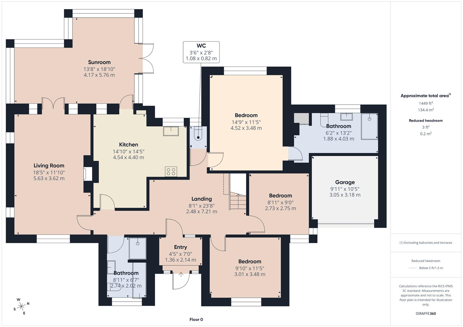 Cumberland Cottage, 36, Woodplace lane, Coulsdon floorplan