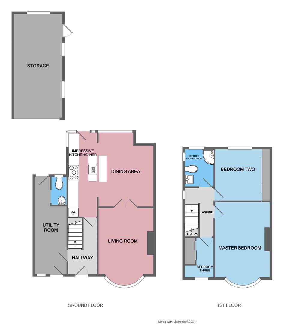 Oxley Moor Road, Oxley, Wolverhampton, West Midlands WV10, 3 bedroom