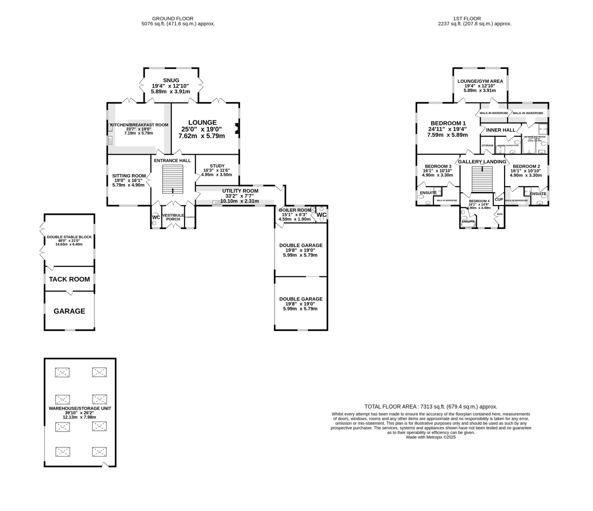 High Bank,Knock Froy Road, Santon floorplan