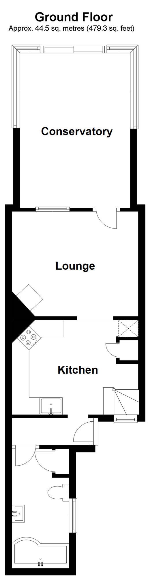 Bell Lane, Staplehurst, Tonbridge, Kent TN12, 3 bedroom terraced house