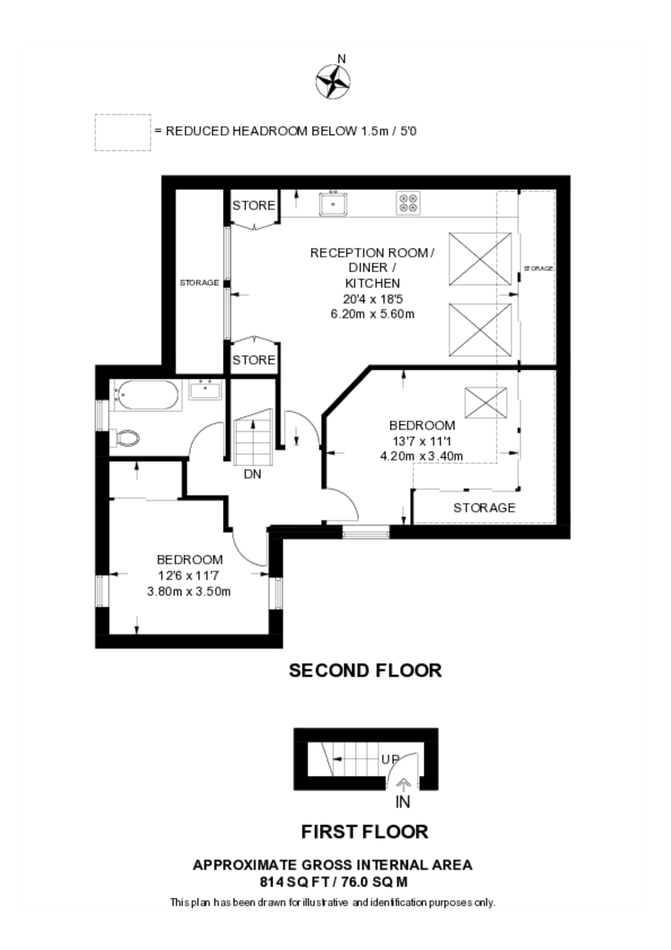 Muswell Hill, Muswell Hill floorplan