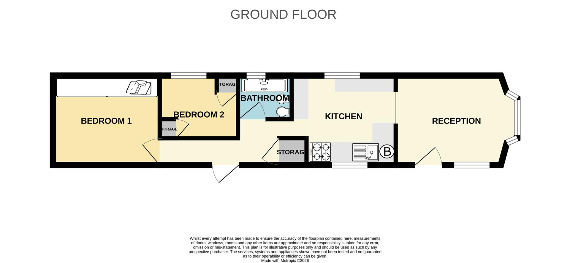 45, St. Oswalds Park, Newark floorplan