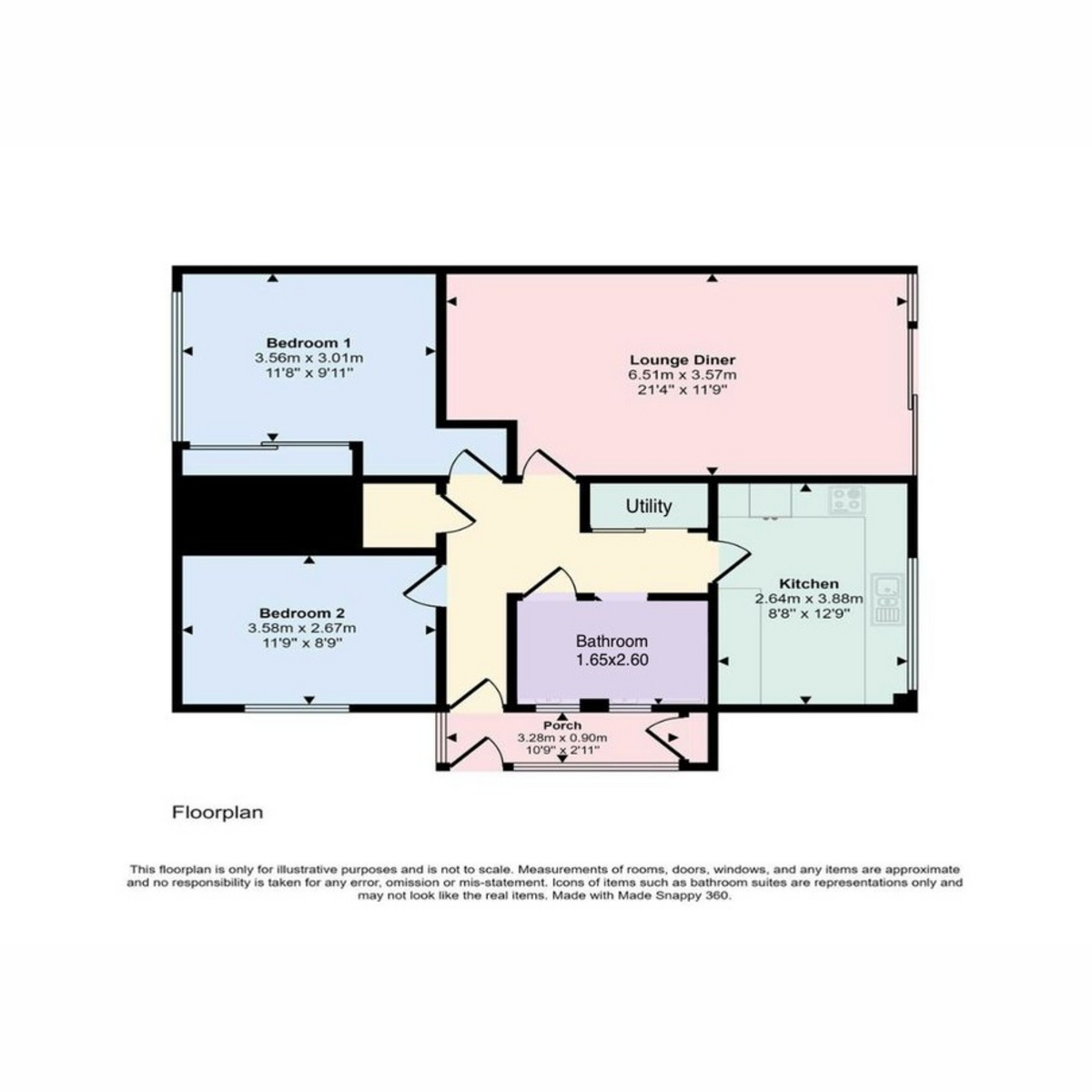 8, Birkdale Court, Broadstone floorplan
