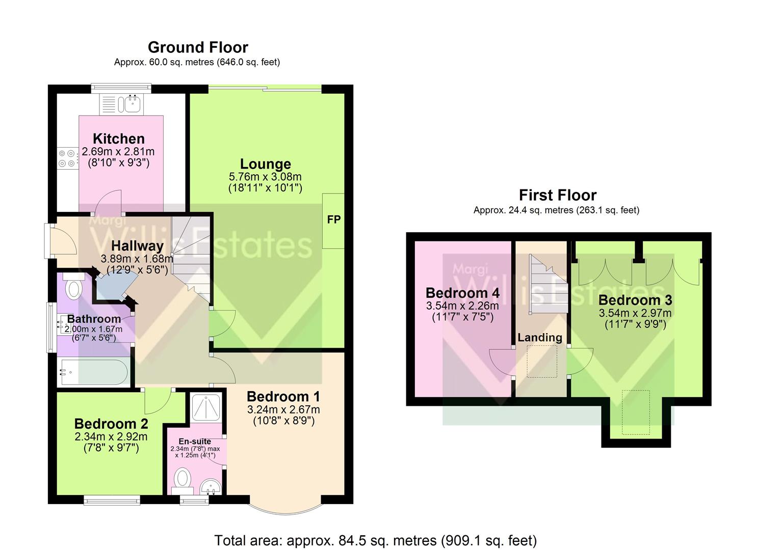 Glendon Street, Stanley Common, Ilkeston DE7, 4 bedroom detached