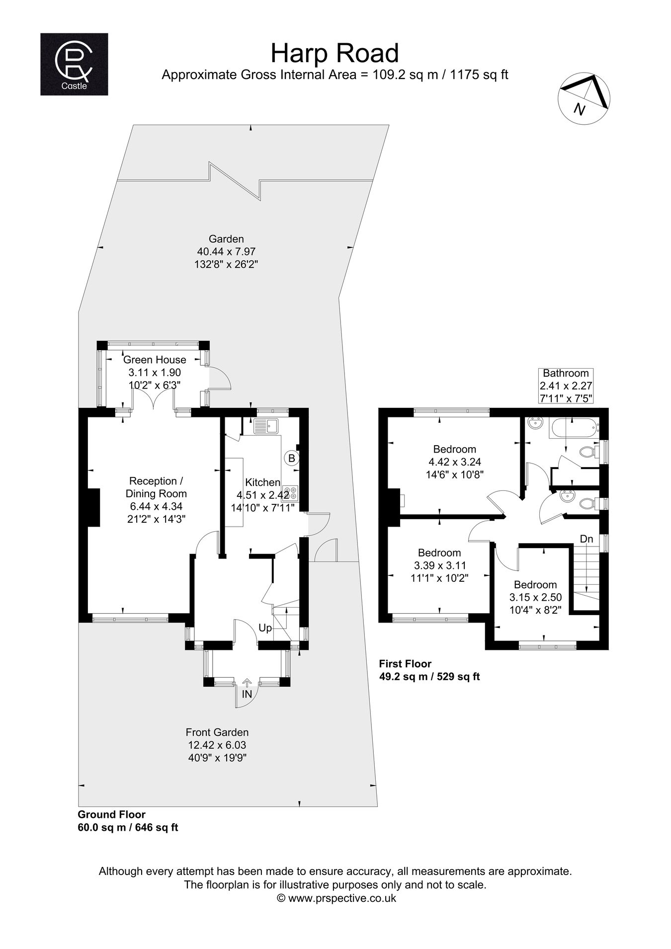 9, Harp Road, London floorplan
