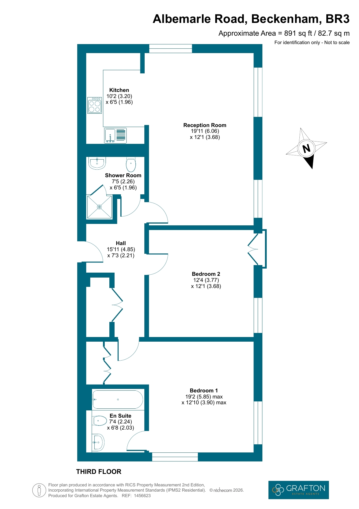 Lait House, Albemarle Road, Beckenham floorplan