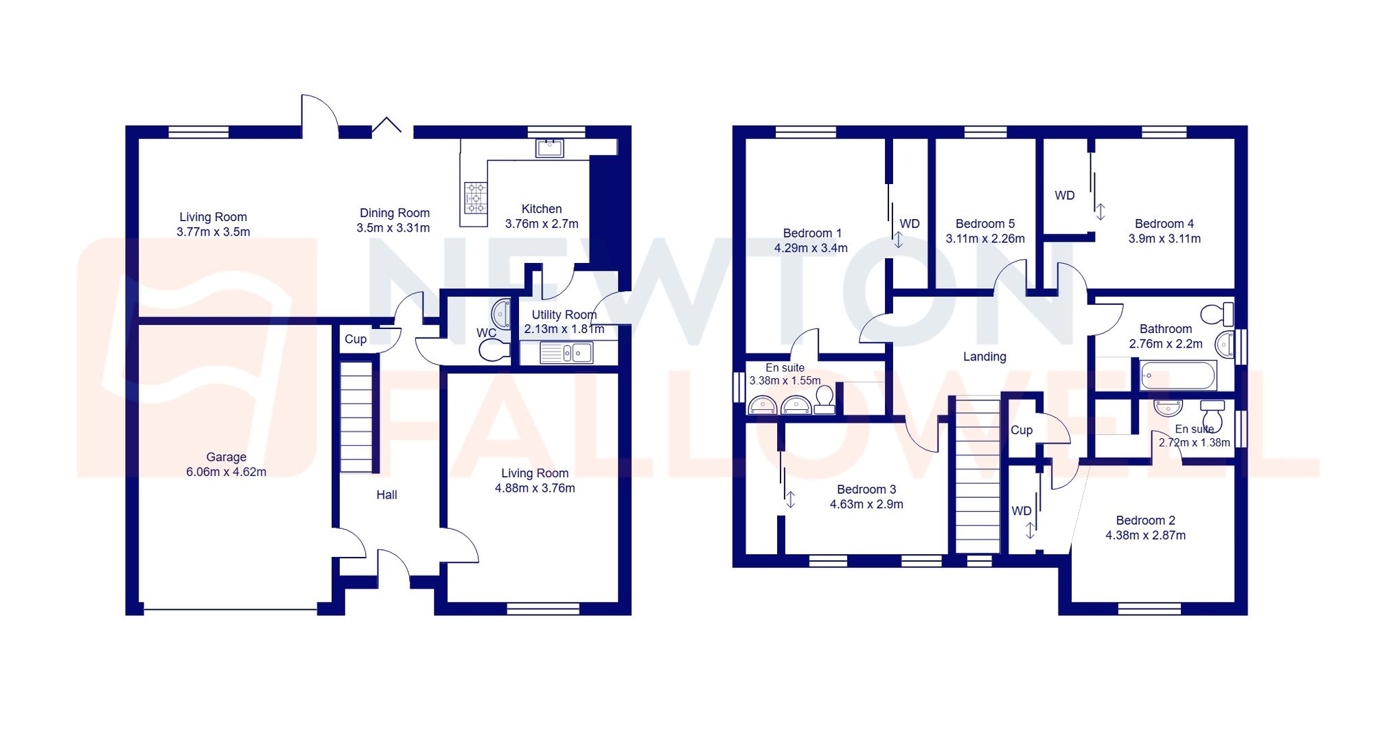 12 Farthing Way, Mansfield floorplan