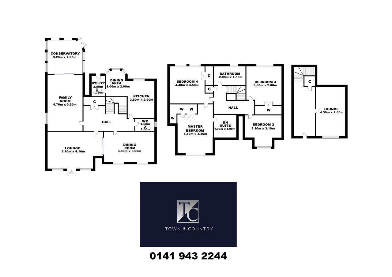 2, Abercrombie Drive, Bearsden floorplan