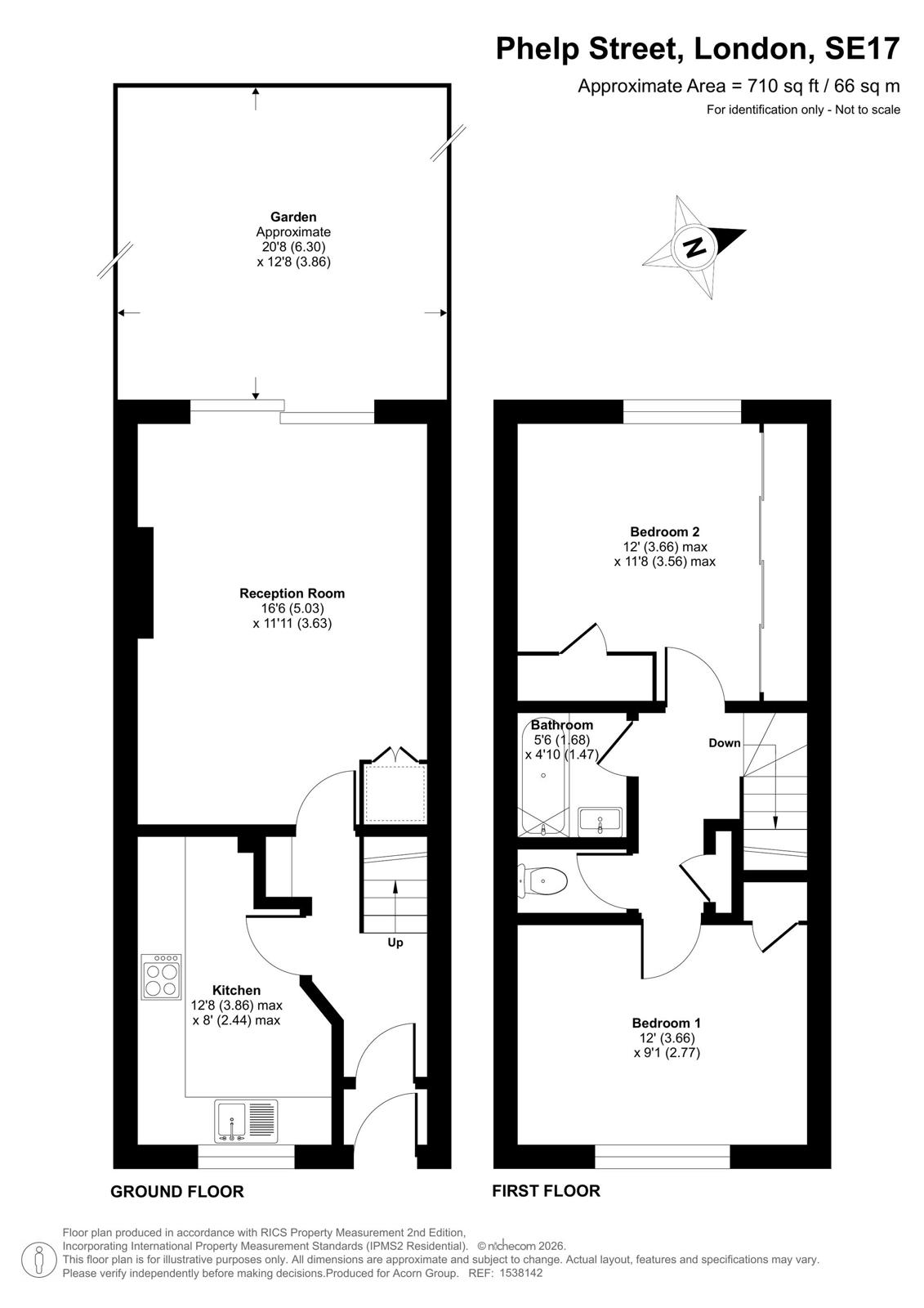Phelp Street, London floorplan