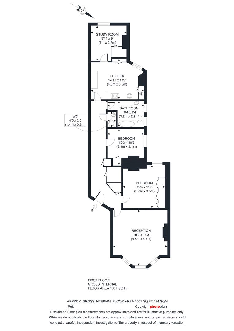 3 Bedrooms Flat to rent in Morshead Mansions, Maida Vale W9